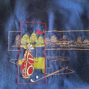 Golf sweatshirt.Size L mens.